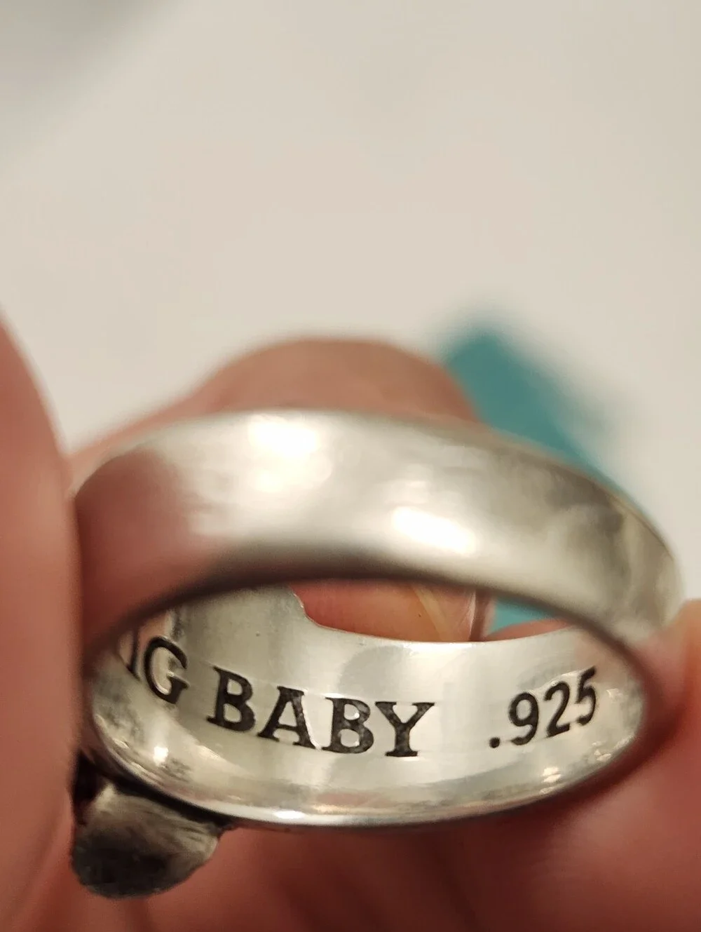 King Baby Studio Large Hamlet Skull Ring